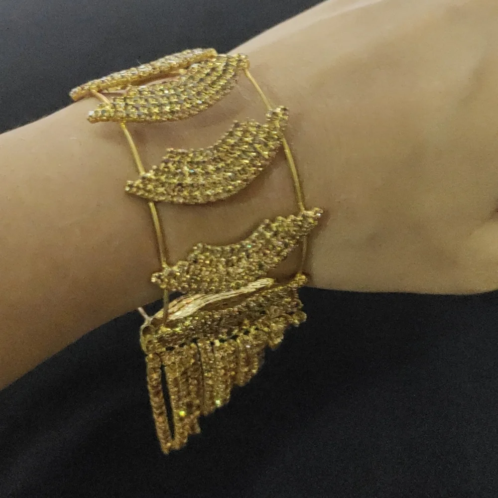 Heavy American diamonds bracelet - Picture 3 of 5